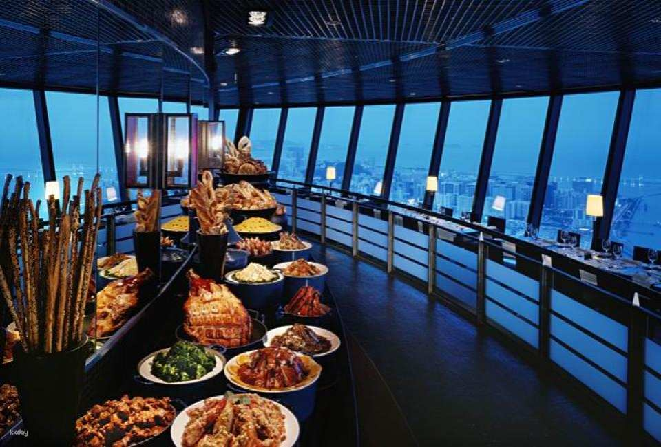 [Macau Buffet]  Rotating 360° Café Buffet Lunch or Dinner at Macau Tower - Photo 1 of 8